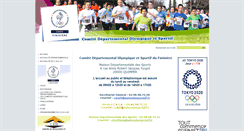 Desktop Screenshot of finistereolympique.com